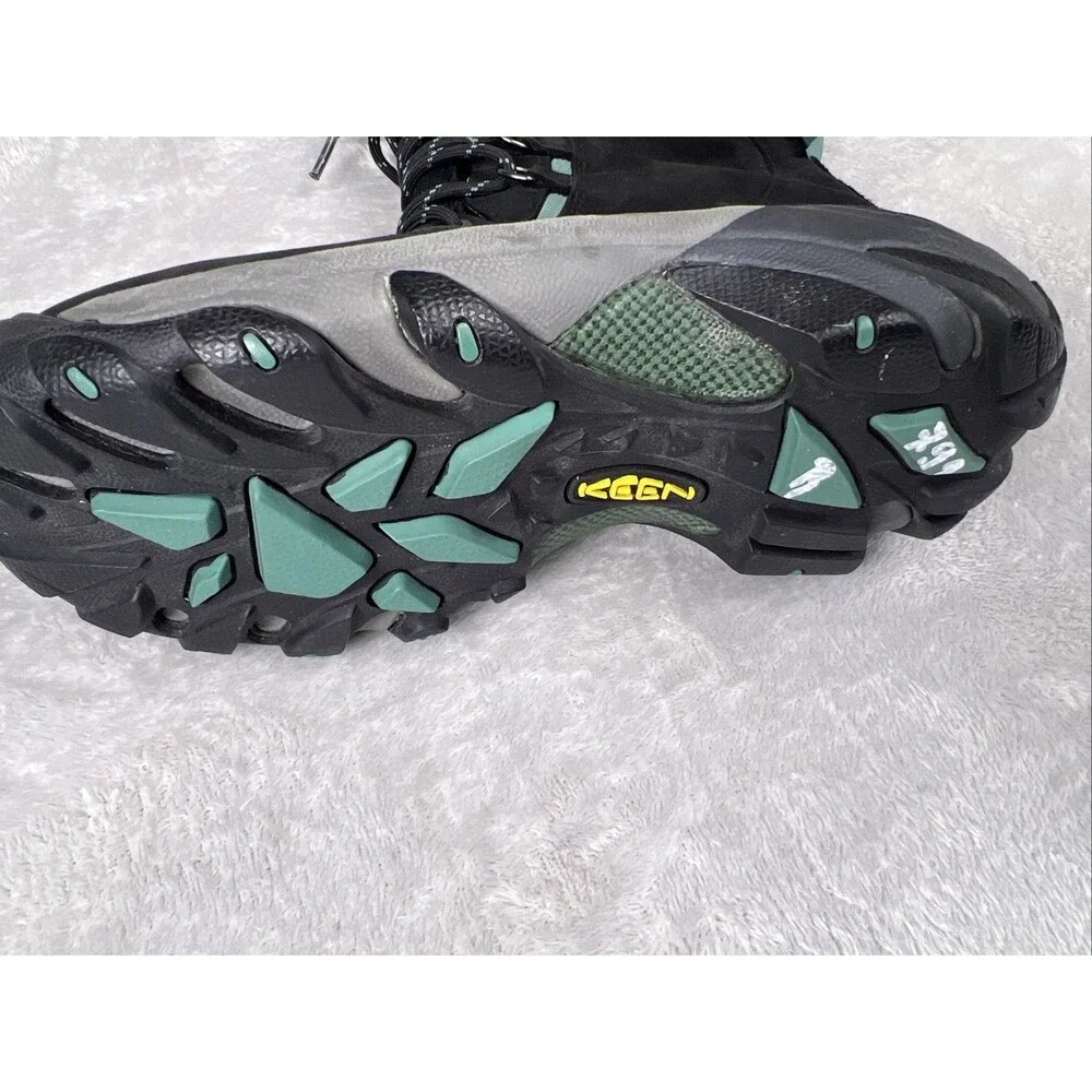 Keen -Women Hoodoo Waterproof Black 200g Insulation Leather Snow Boot Sz 8